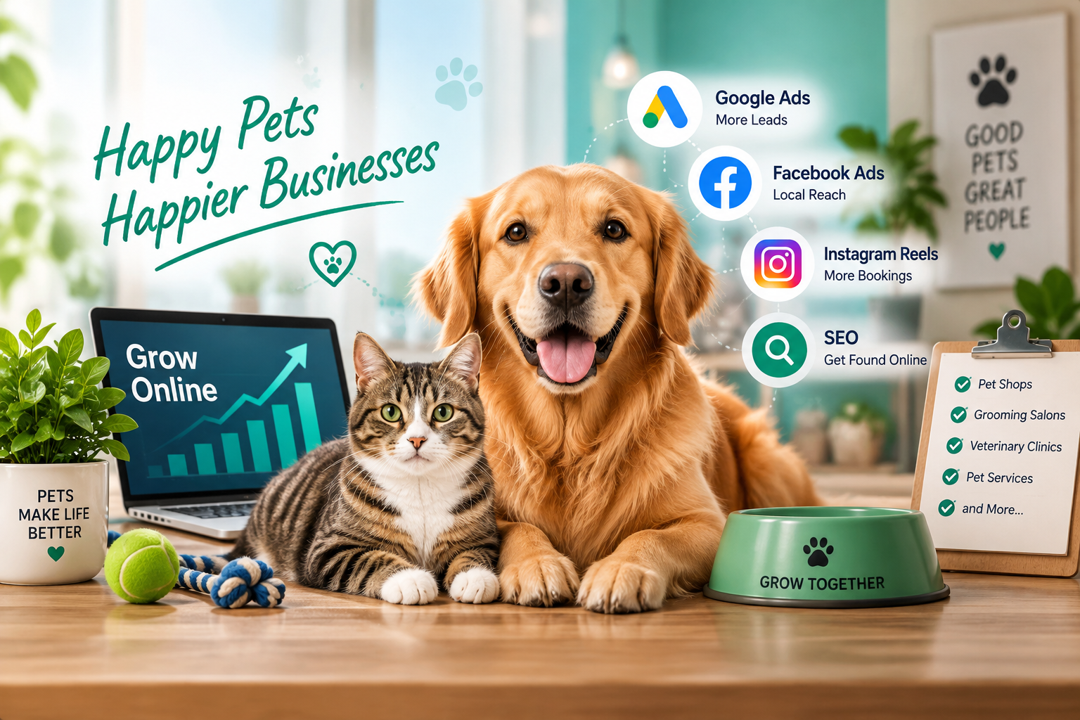 Digital marketing for pet businesses in Mohali and Kharar
